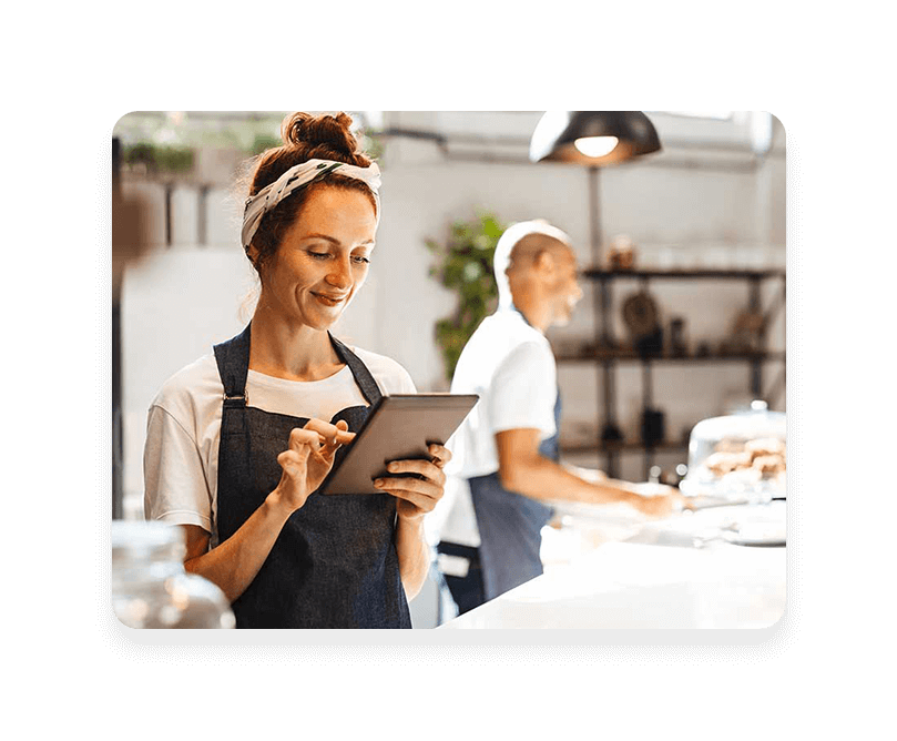 FlexStaff auf Tablet für die Gastronomie