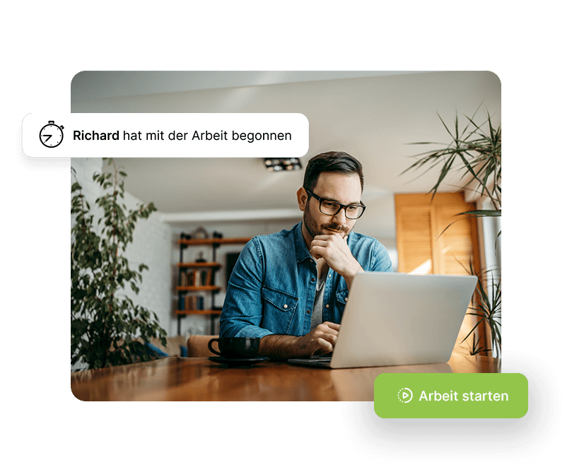 FlexStaff Arbeitszeiterfassung auf PC, Tablet oder Handy