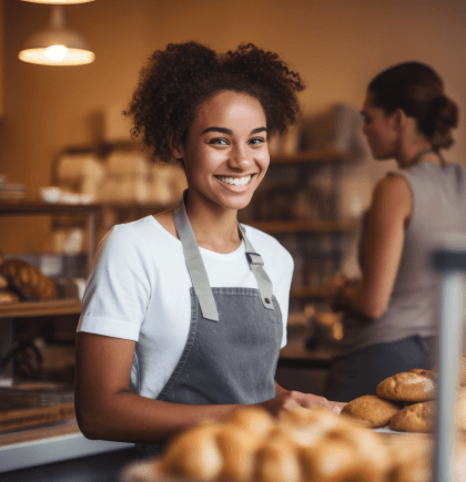 FlexStaff ist die ideale Zeiterfassungslösung für Gastronomie und Einzelhandel