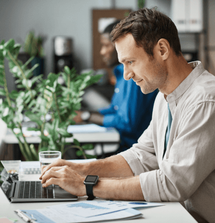 Webbasierte Zeiterfassung für Büro und Dienstleistungsbranchen