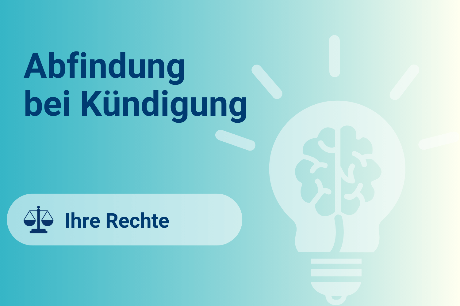 Abfindung bei Kündigung